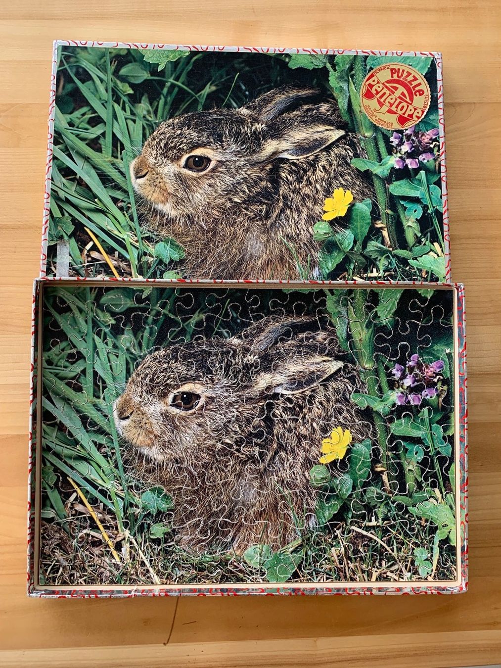 Penelope Puzzle: Holzpuzzle Hase – Usato da Zürich venduto da mirjamgg