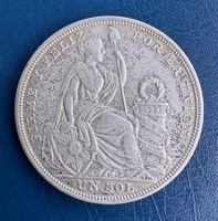 Peru Silbermünze "Un Sol" 1923