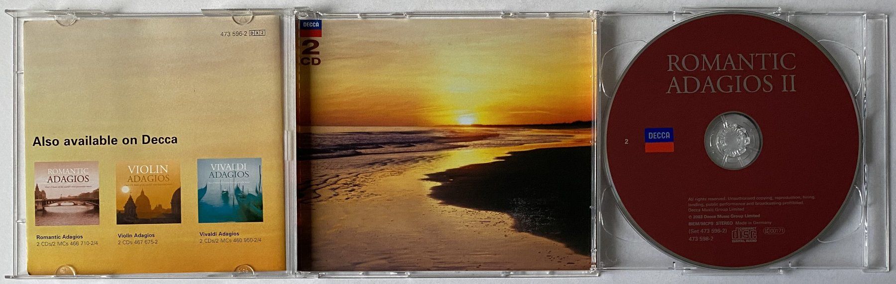 CD: Romantic Adagios ll – Usato da Flums venduto da Asquillo 3