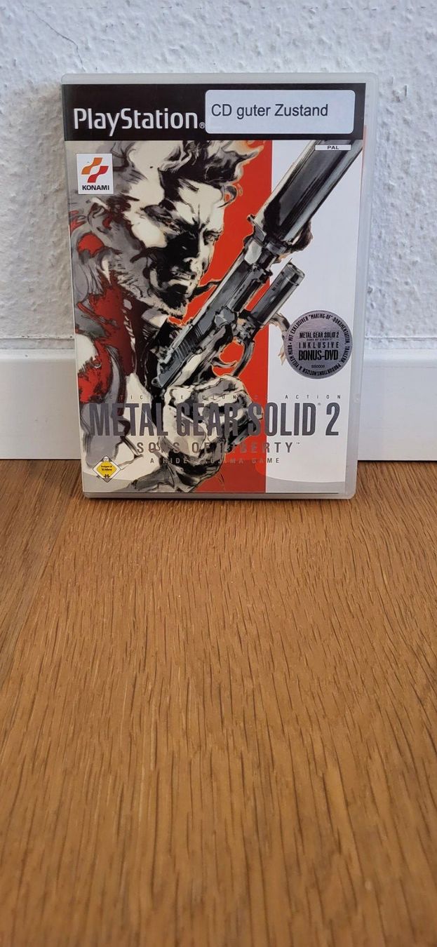 Sony Giochi: PS2 - Metal Gear Solid 2 Sons of Liberty – Usato da Münsingen venduto da DigitaleSpielecke