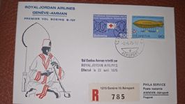 Swissair Geneve - Amman 02.04.1975