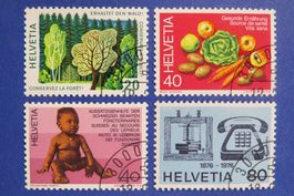 Serie Werbemarken 1976 Nr.572-575 - Ersttag