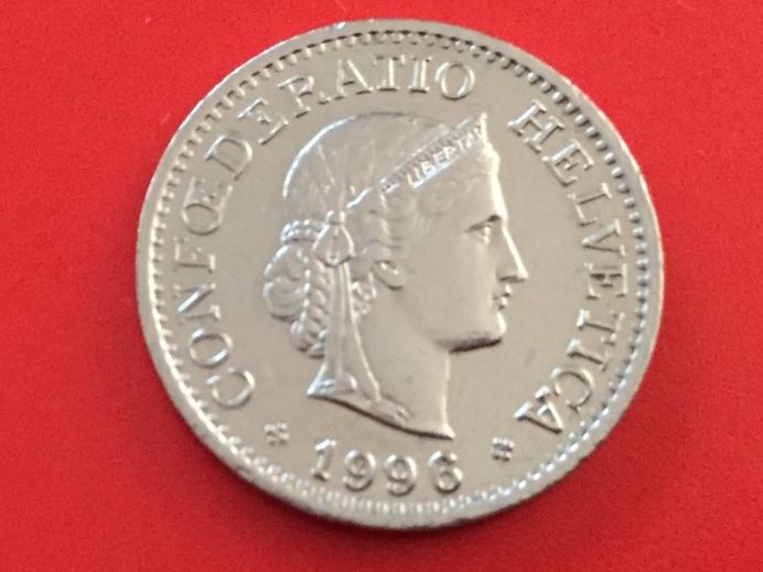 Tutti le monete: 10 Rappen 1996 -vz – Usato da Elsau venduto da herbybay