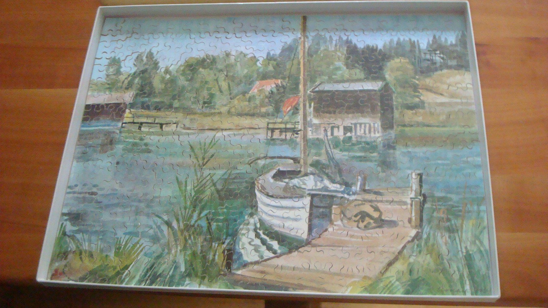 Penelope Puzzles: Penelope Holzpuzzle Landschaft 300 Teile – Gebraucht aus Münchenstein von Pesci6 1