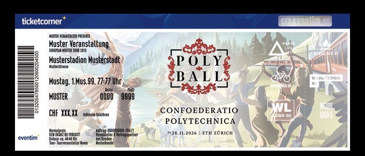 Tickets: Polyball Ticket mit Legi – Neu (gemäss Beschreibung) aus Lausanne von ste_m5fr