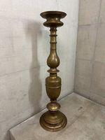 Brass floor candlestand vintage 115cm🕯Kerzenständer Messing