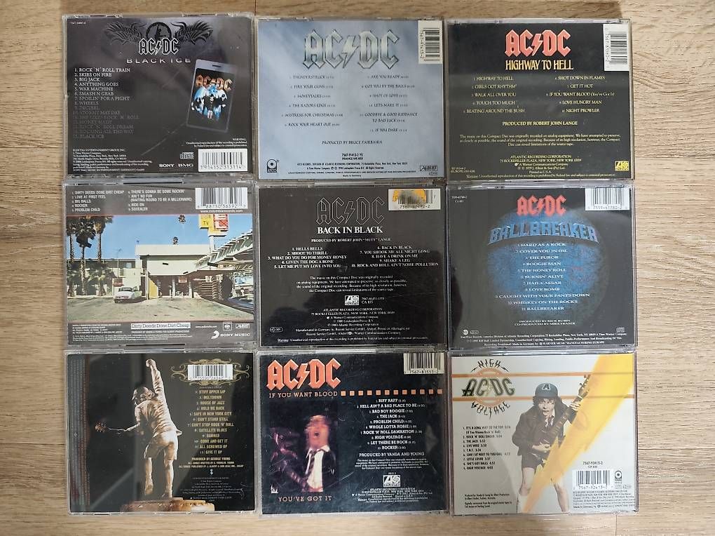 CD: 9 Stück ACDC CD's AC/DC Sammlung – Usato da Flüelen venduto da Siro3 1