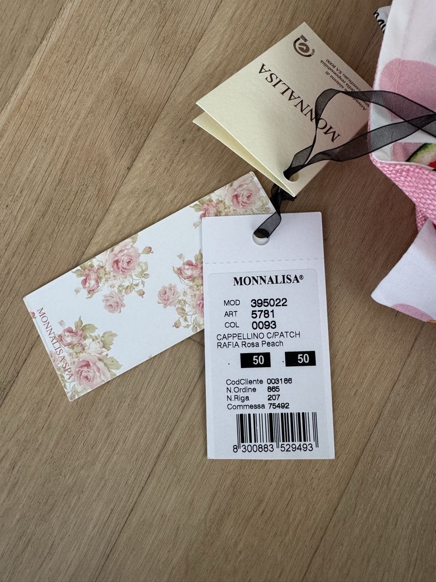 Sonstige Mädchenkleider: Monnalisa Hut Grösse 50 – Neu und originalverpackt aus Laufen von AnnaBlunschi 3