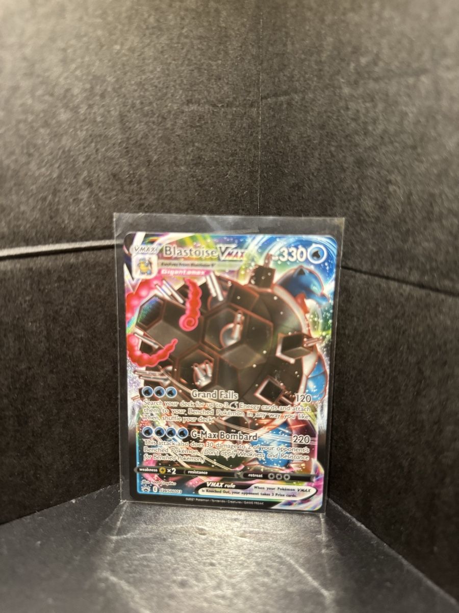 Pokémon Carte collezionabili: Pokemon Blastoise VMAX - Black Star Promo - Mint - ENG – Nuovo (secondo la descrizione) da Bellinzona venduto da TheCarden 5