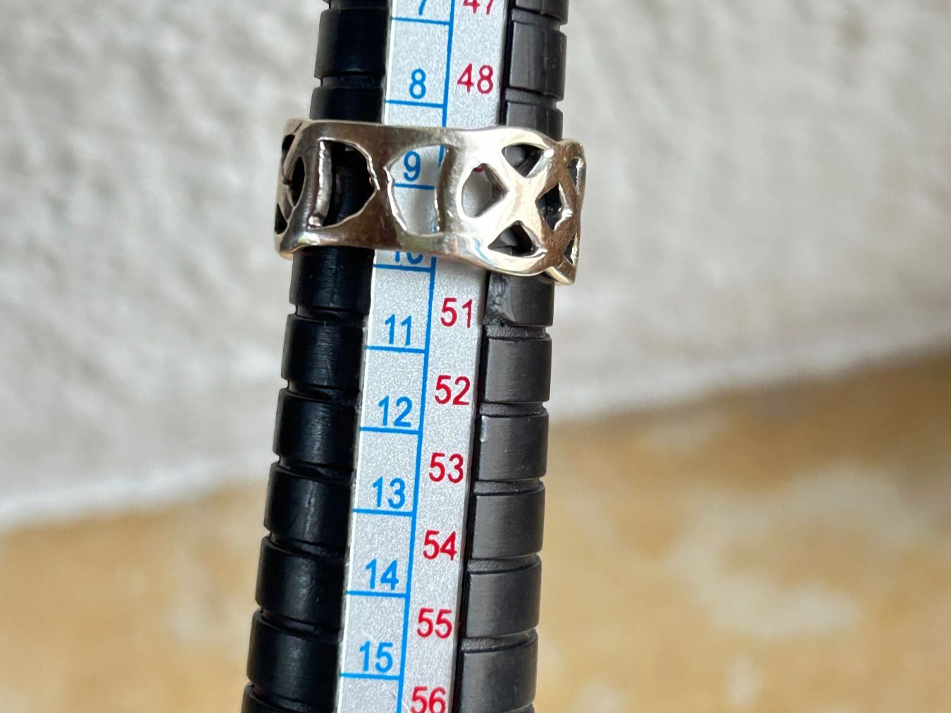 Anelli: Silberring mit keltischem Knotenmuster, Gr. 50 – Usato da Laufen venduto da Bellavitaboom 4