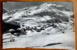 Hospental - Skiabfahrtsrouten 1964