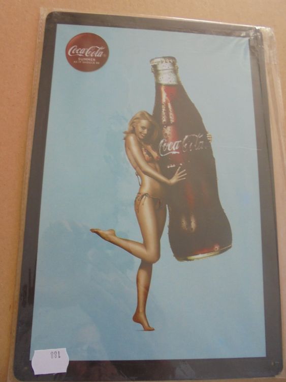 Plaque Métal Pin Up 30 X 20 Cm – Décoration Murale Vintage, Neuve