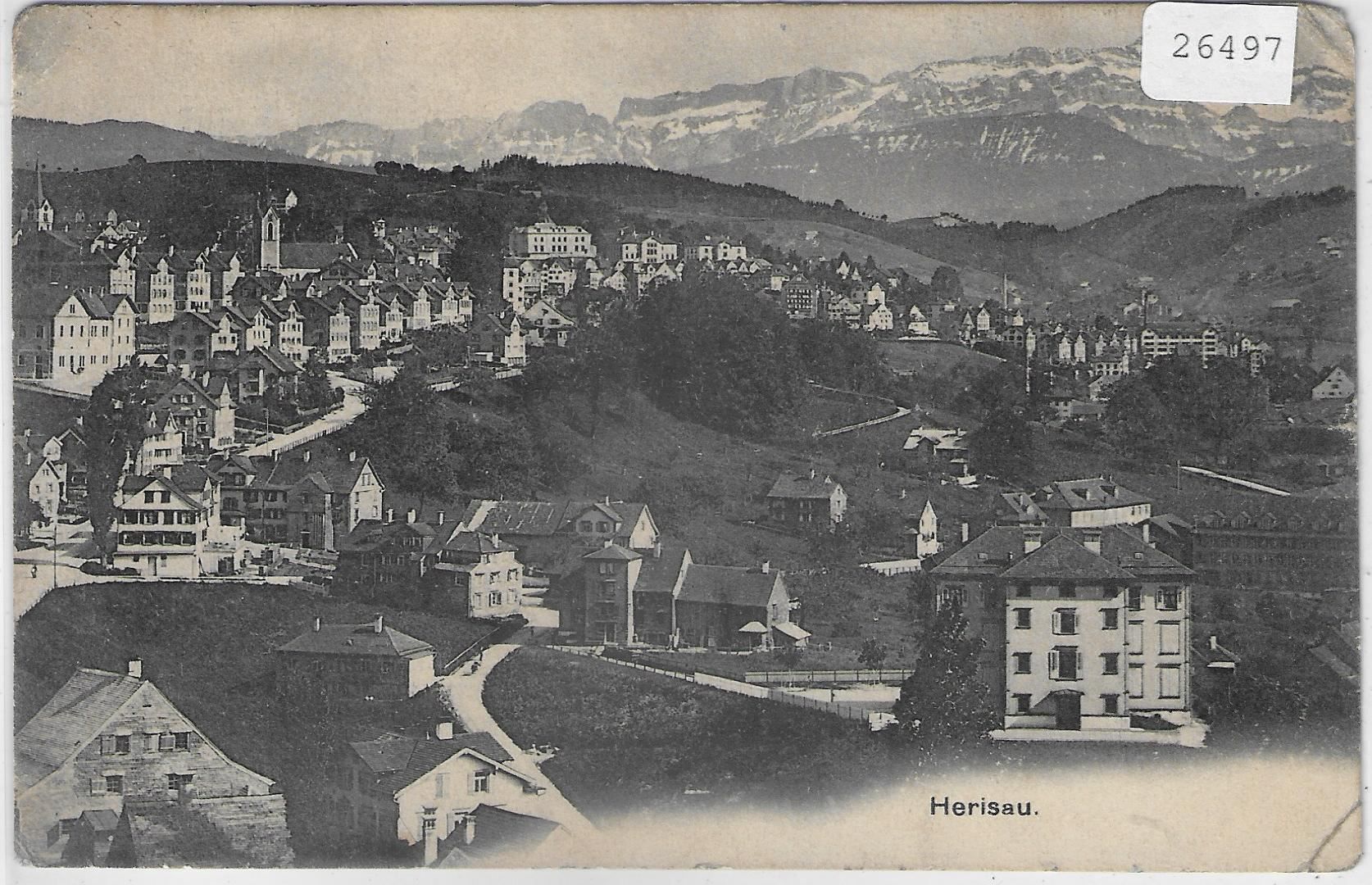 Cartoline postali: Herisau - Generalansicht – Usato da Ettingen venduto da Kartenplanet