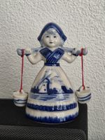Vintage Delft Blue deko – Holländisches Mädchen