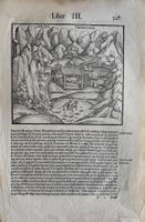 Sebastian Münster, Cosmographia, Holzschnitte, 2 Seiten