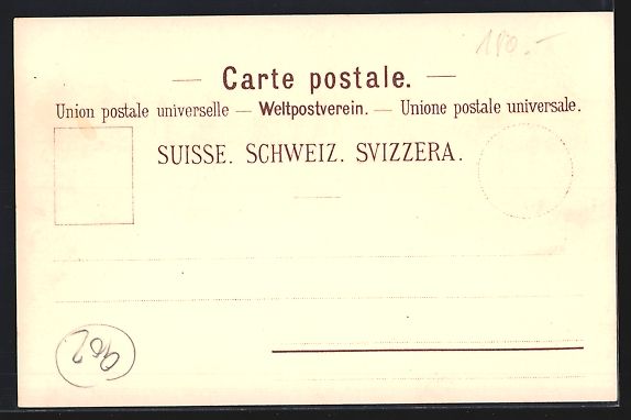 Cartoline postali: Litho Interlaken, Kurgarten mit Springbr – Usato da Berlin venduto da bartko-reher 1