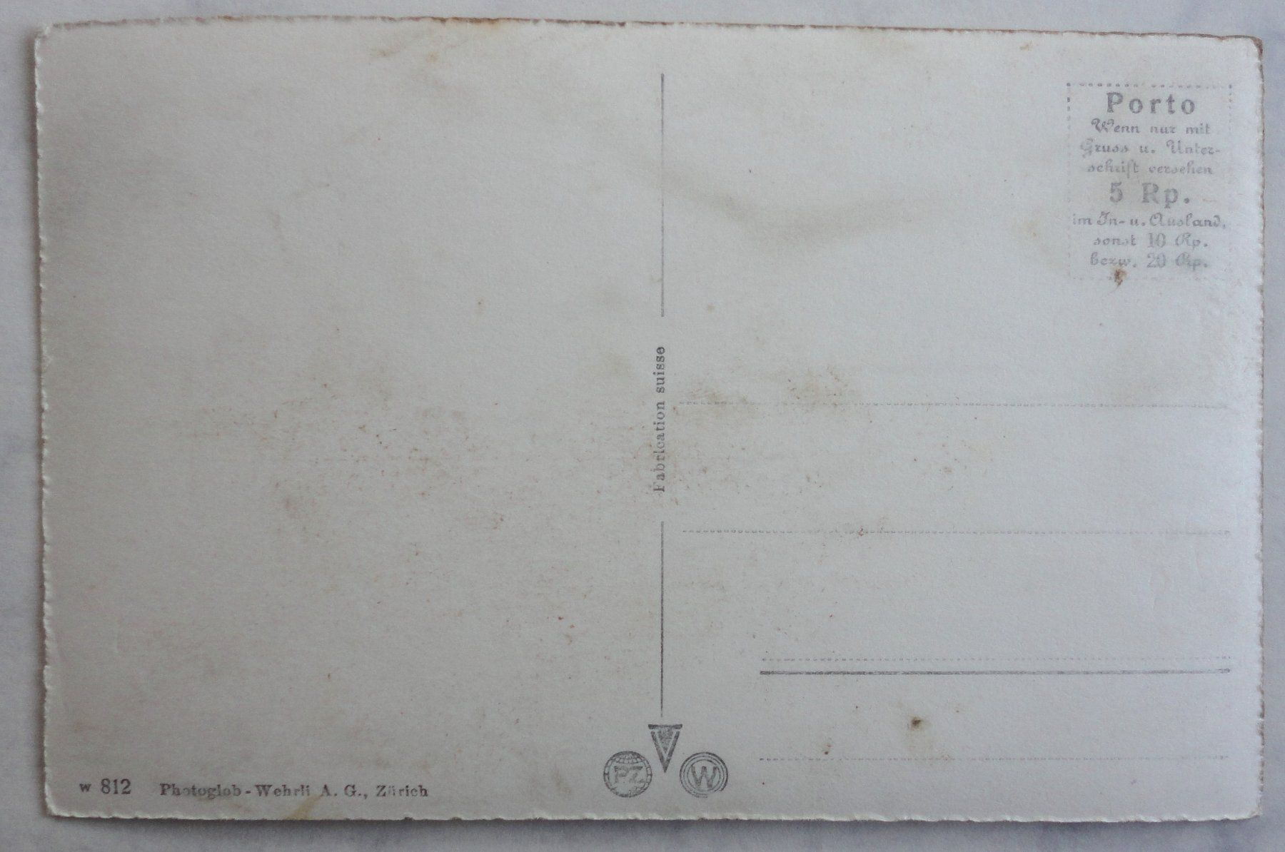 Cartoline postali: Spiez – Difettoso da Fétigny venduto da Billy2miny 1