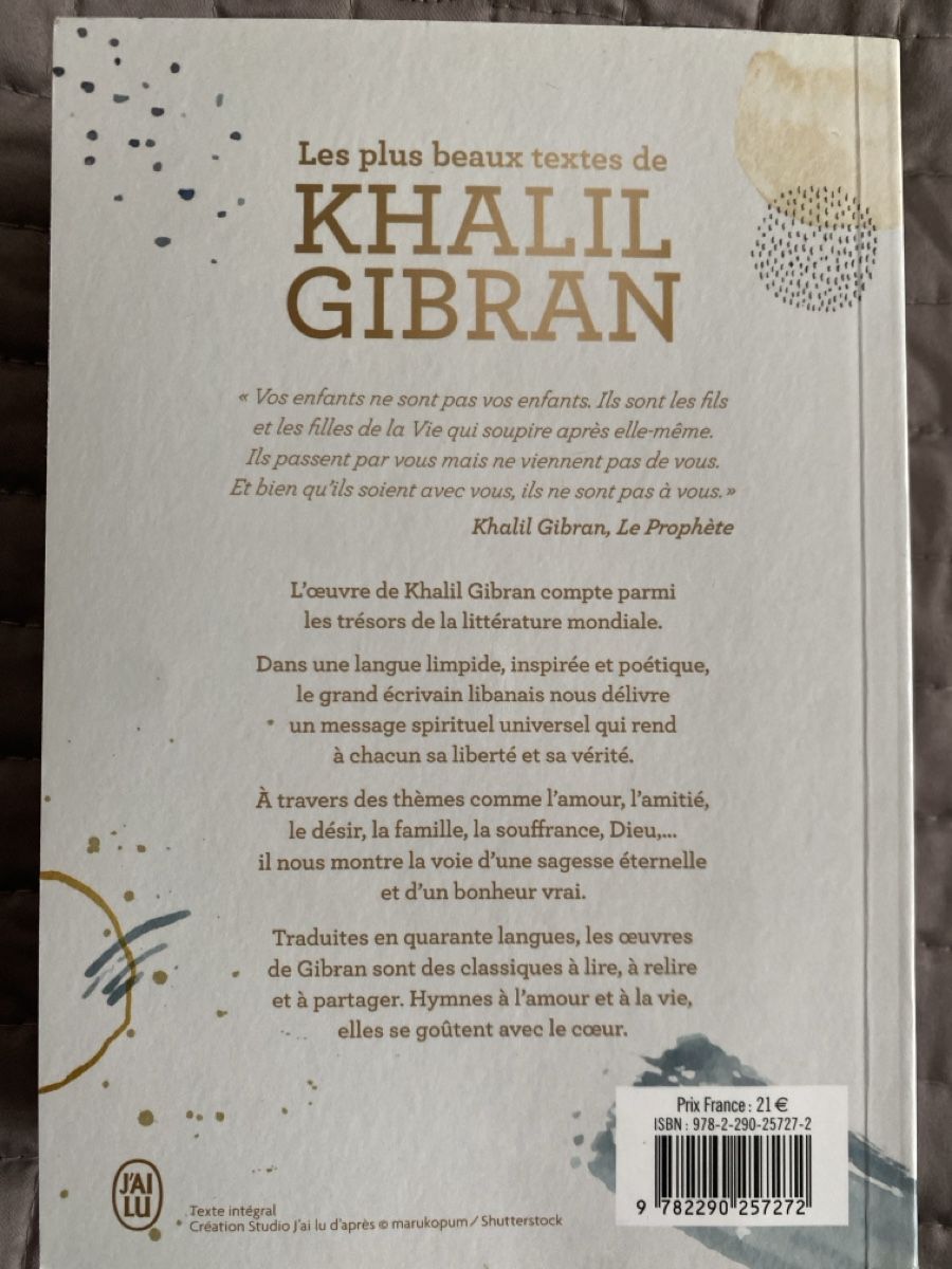 Bücher: Khalil Gibran, Textes, J'ai Lu, – Neu (gemäss Beschreibung) aus Geneve von pat_p76n 2