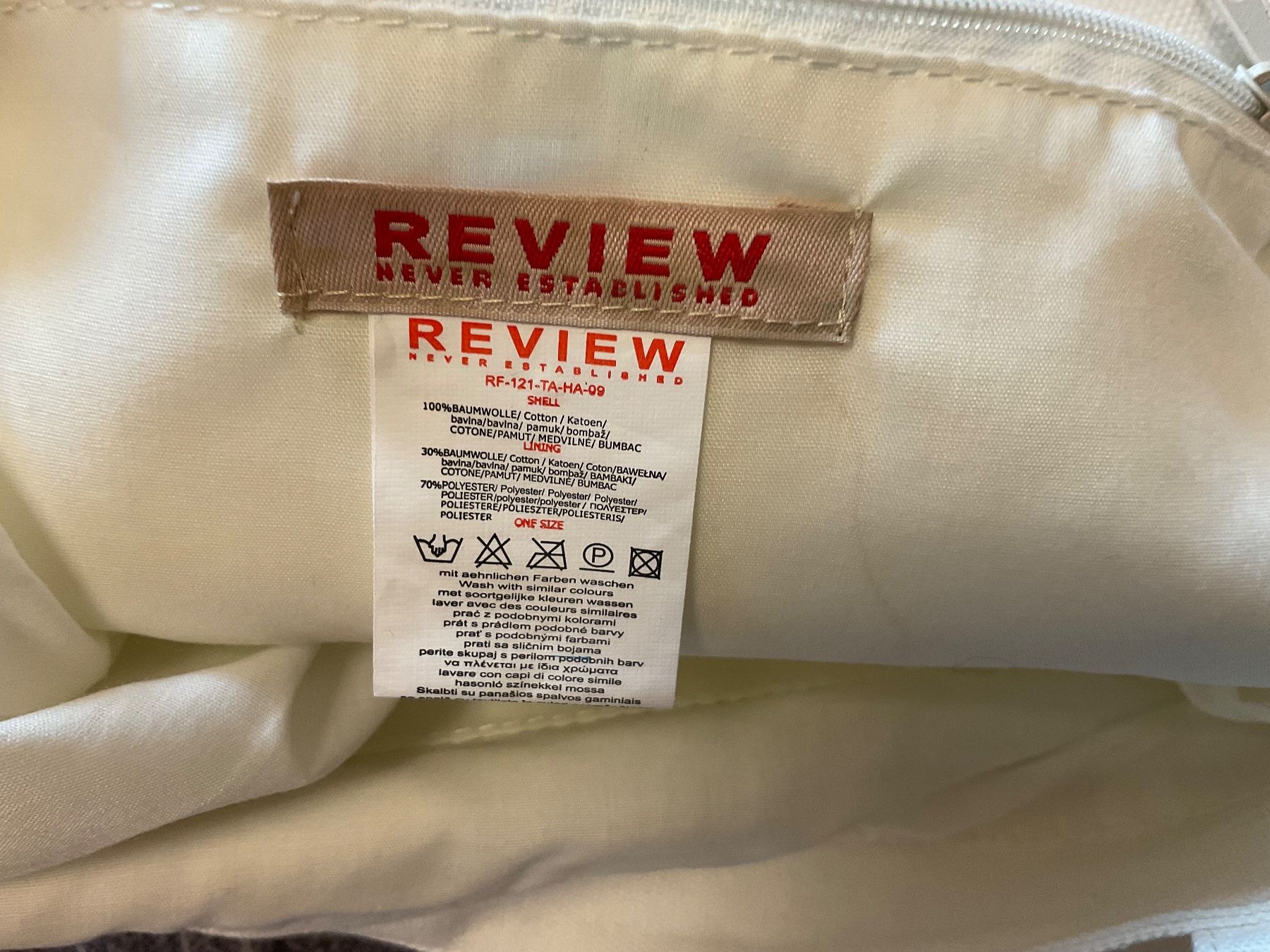 Borse da donna: REVIEW : TASCHE MIT AUFDRUCK – Nuovo (secondo la descrizione) da Scuol venduto da Lotus2020 3