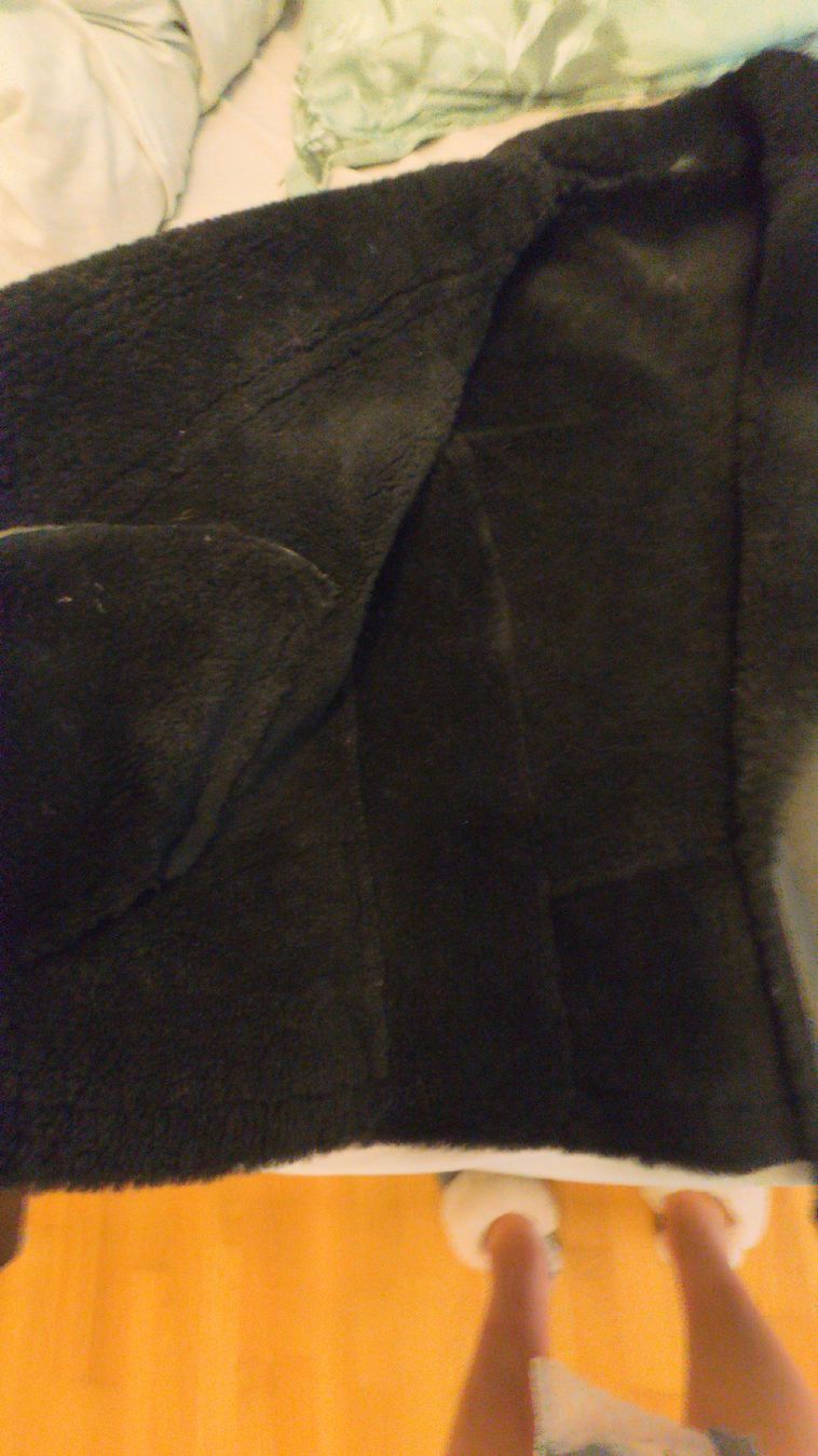 Jacken: Iris & Ink Lamb Shearling Jacket Black Size 12 – Gebraucht aus Zürich von yan_8lg2 1