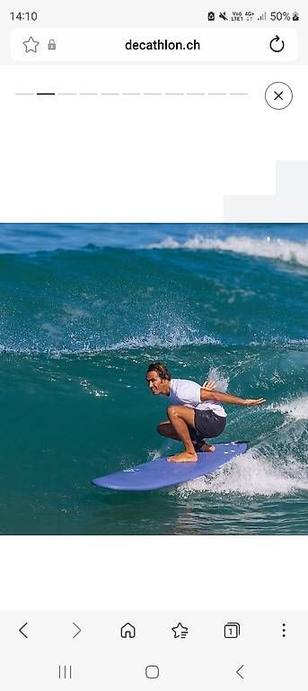 Tavole da surf e di nuoto: Planche de surf mousse 7'8" – Usato da Belfaux venduto da Sebou2284 4