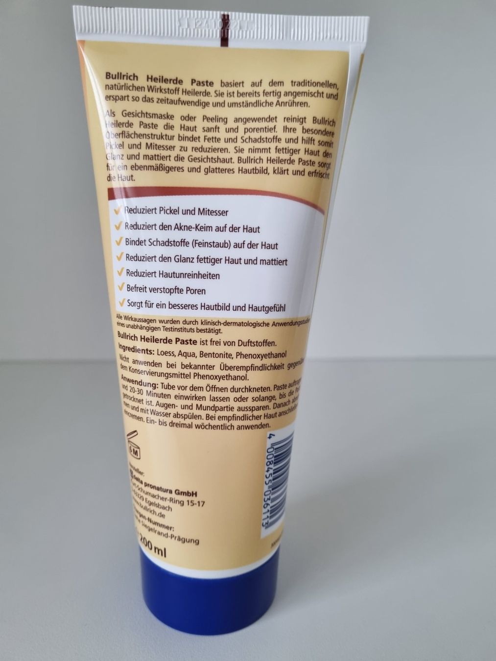 Altro per la cura del corpo: Heilerde Paste von Bullrich 200ml  OVP – Nuovo e nell'imballaggio originale da Zofingen venduto da Felpa 1