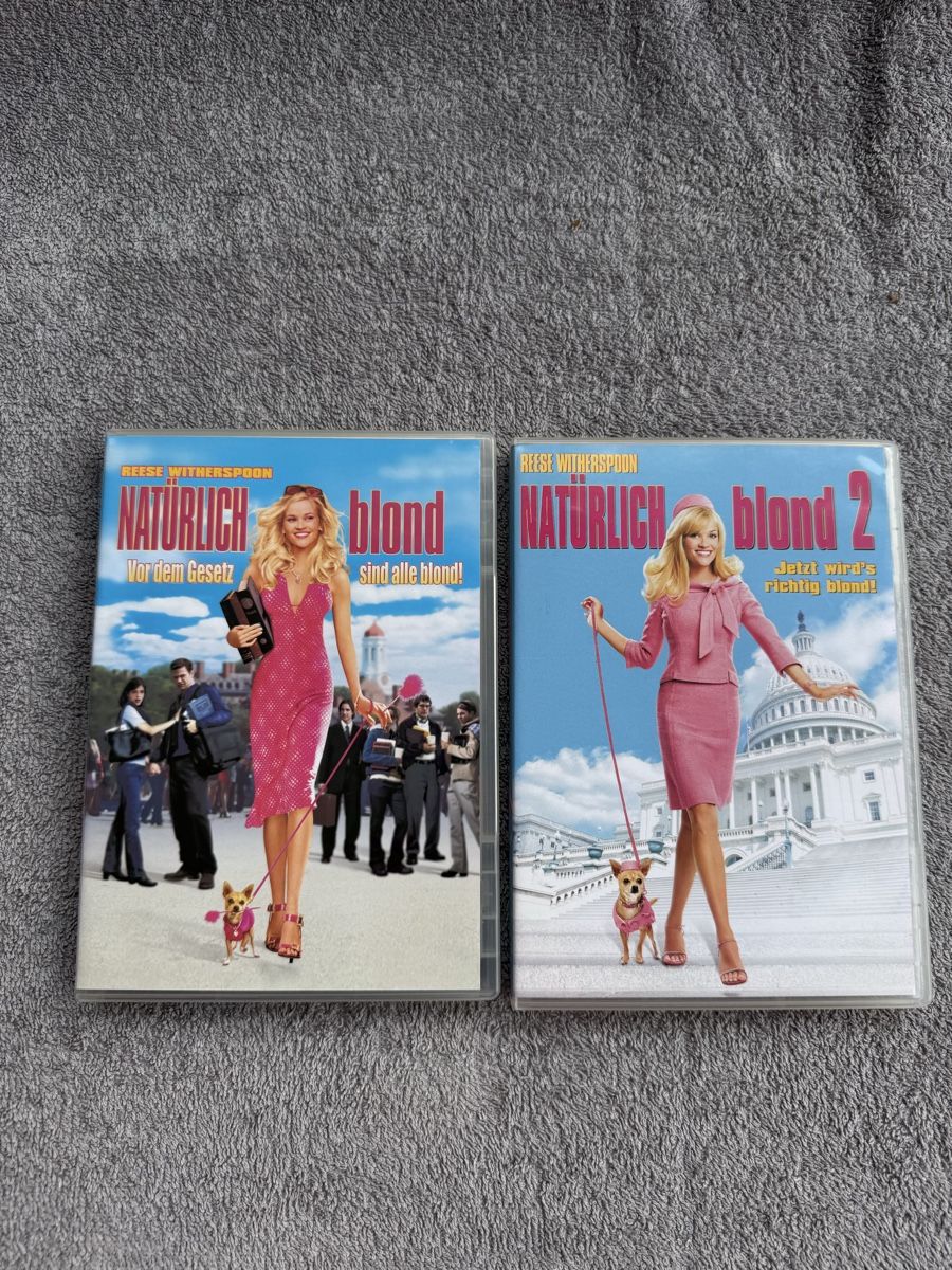 Tutti i DVDs: DVD Collection: Natürlich Blonde 1 und 2 – Usato da Adliswil venduto da Yoko2014