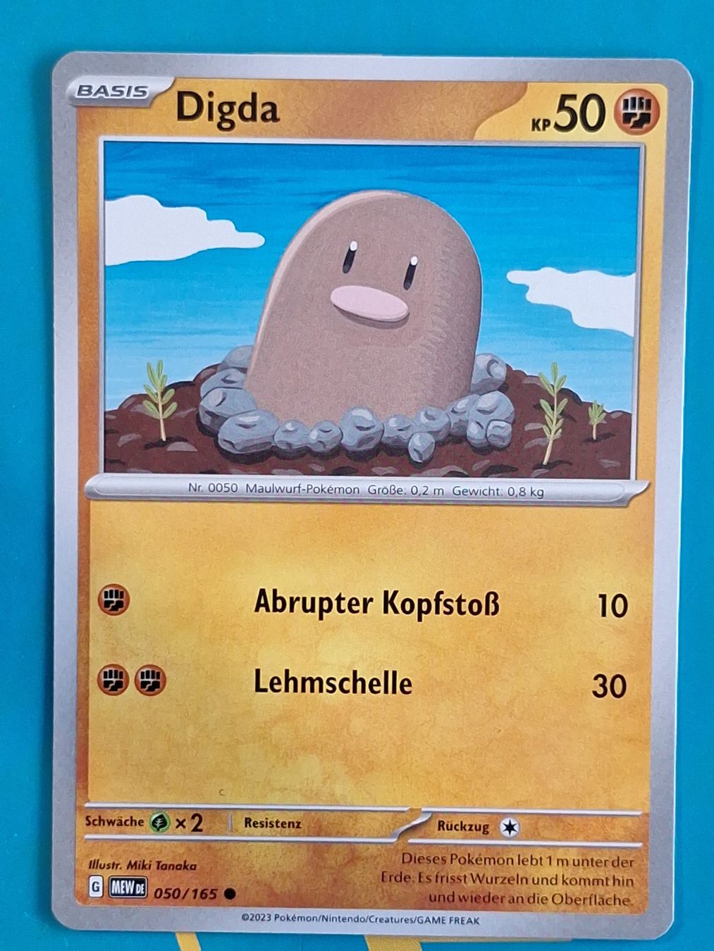 Pokémon Carte collezionabili: Digda - Mew 151 - #2.8 – Usato da Altstätten SG venduto da GGsGameshop