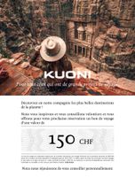 Kuoni Hotelplan bon de réduction 150 CHF