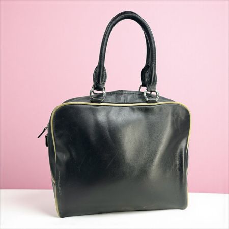 Sac à main Nicole Pietag en cuir noir