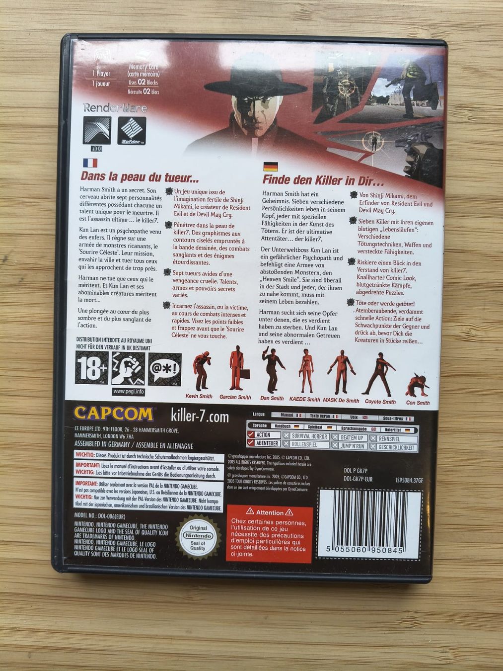 Giochi: Killer 7 (Gamecube) – Usato da Riedholz venduto da ste_96cd 1