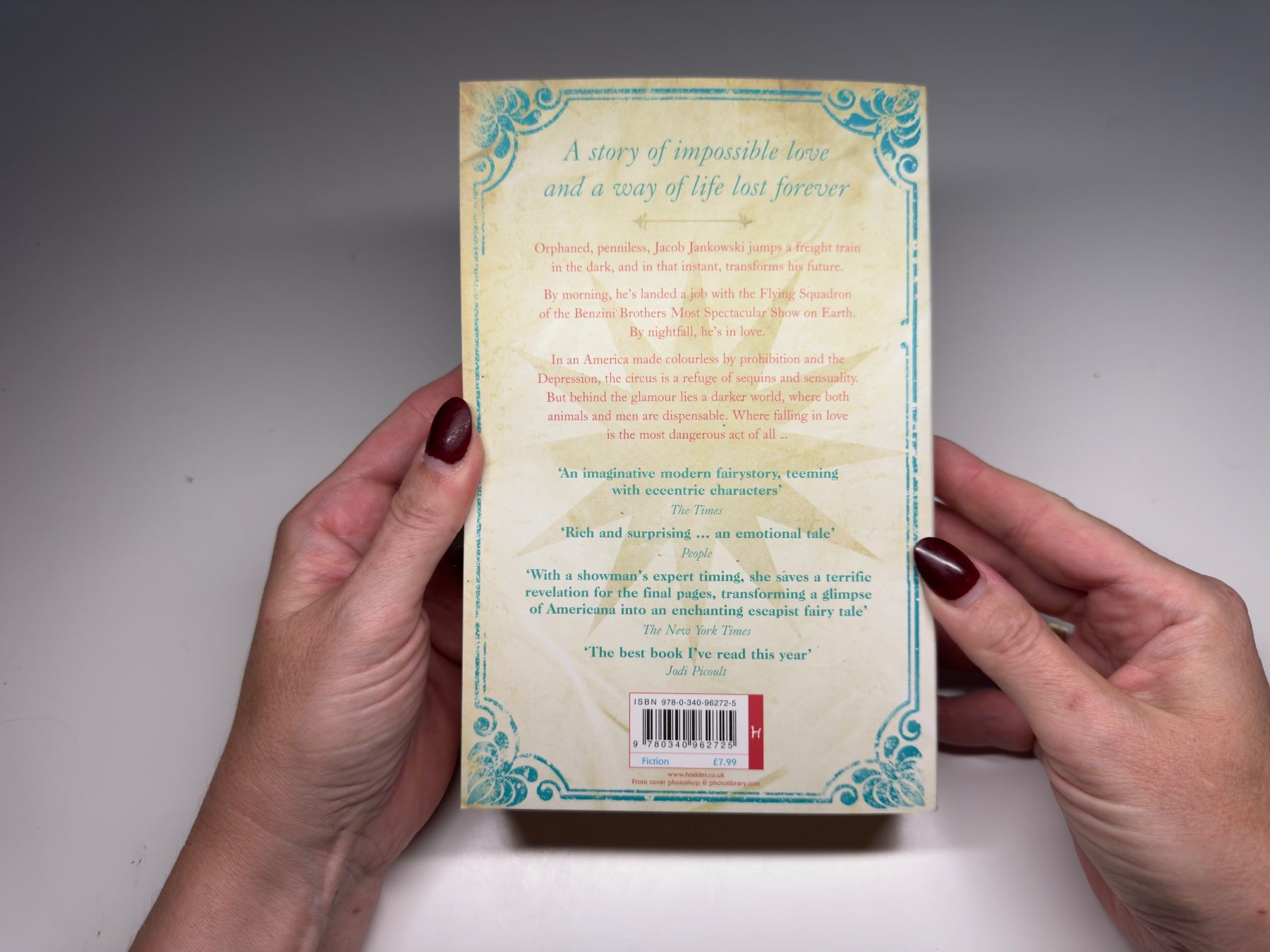 Bücher: NOVEL: Sara Gruen, Water for elephants – Gebraucht aus Grosswangen von English_books 9
