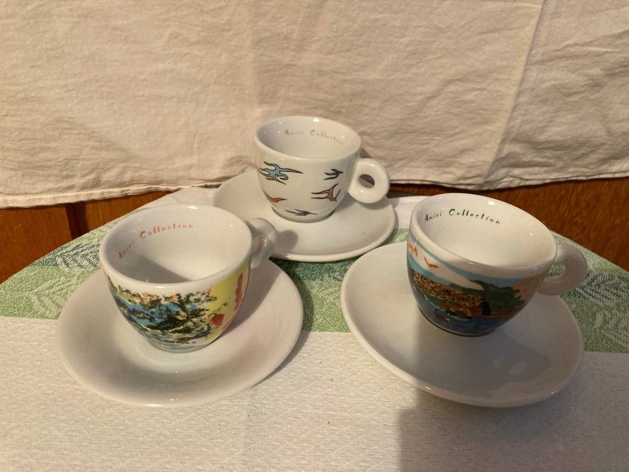 Amici Tassen: Illy Amici Collection 1996 Espresso Tassen cups 3 Stk – Neu (gemäss Beschreibung) aus Frick von Freiwillig39