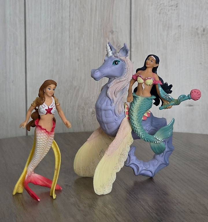 Schleich Giocattoli: Schleich Bayala Meerjungfrauen-Set – Usato da Ebikon venduto da Automaus 2