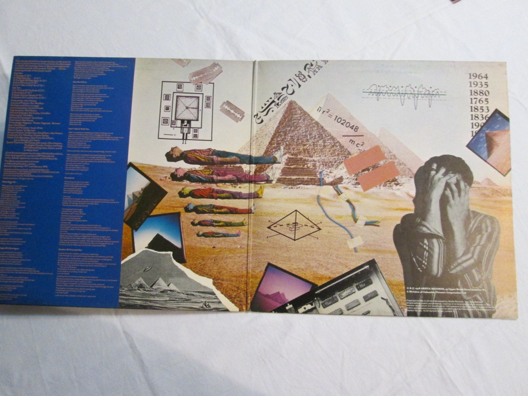 Dischi in vinile: Vinyle 33t The Alan Parsons Project - Pyramid 1978 – Usato da la Chaux-de-Fonds venduto da Lampe 3