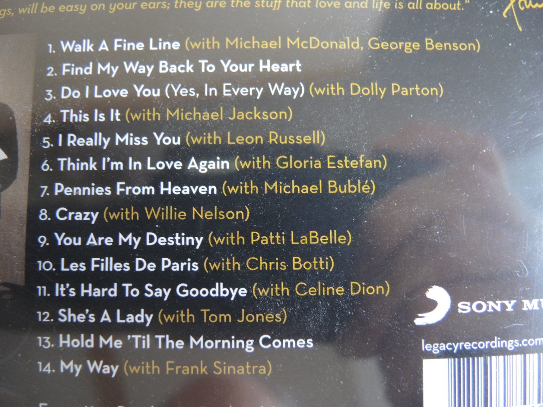 CD: Paul Anka Duets - CD Album – Usato da Rorschach venduto da maeck8 3