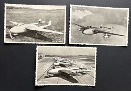 Lot de 3 cartes postales – Aviation militaire CH - vampire
