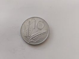ITALIA MONETA 10 LIRE 1967 SELTEN, SIEHE BILDER
