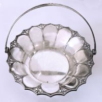 SCHÜSSEL MIT HÄNKEL*WMF*Silberschale *1930ern*