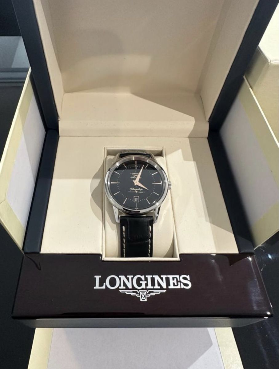 Longines Orologi: Longines Flagship Heritage automatic Set complet Neuf – Nuovo e nell'imballaggio originale da Romont FR venduto da tar_9s66