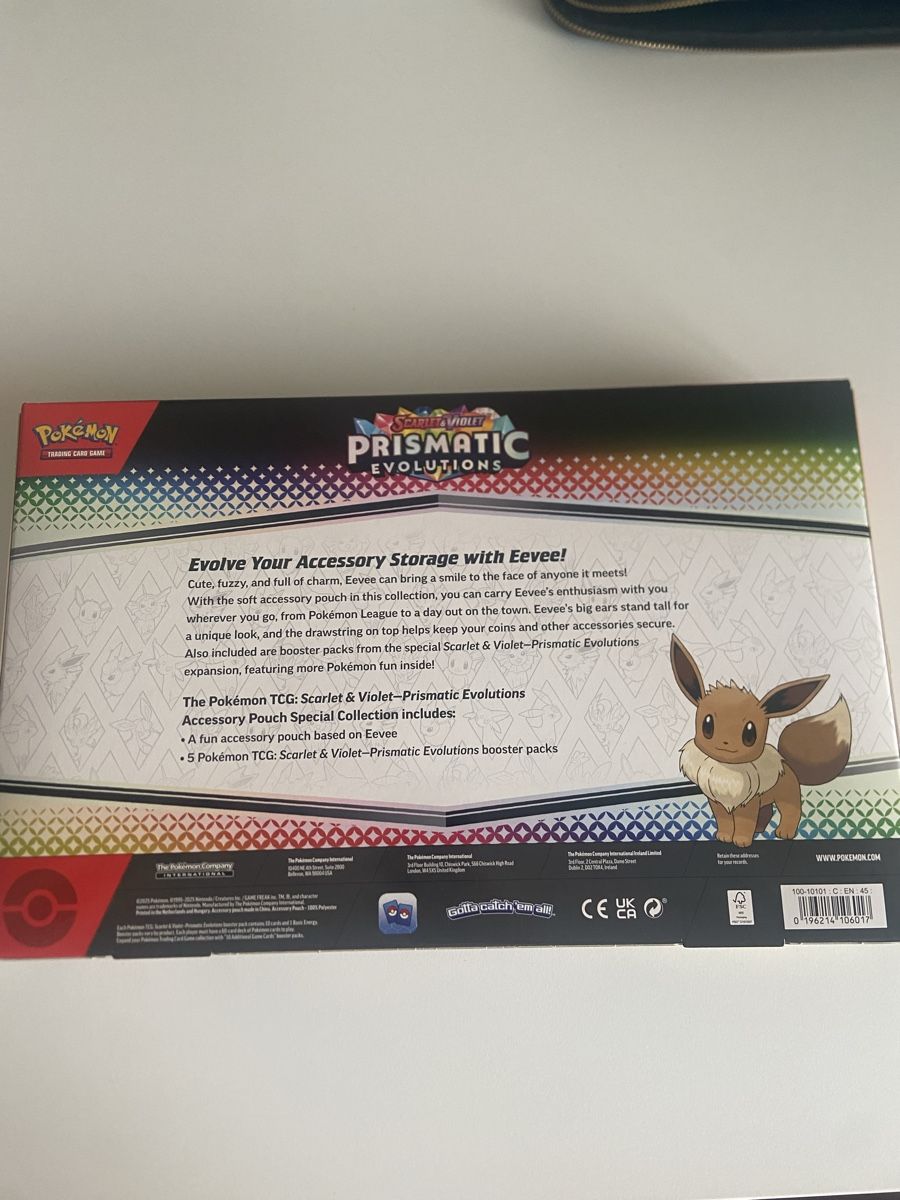 Pokémon Cartes à collectionner: pokemon prismatic evolutions accessory pouch – Neuf avec emballage d'origine à Stäfa par JamesO03 1