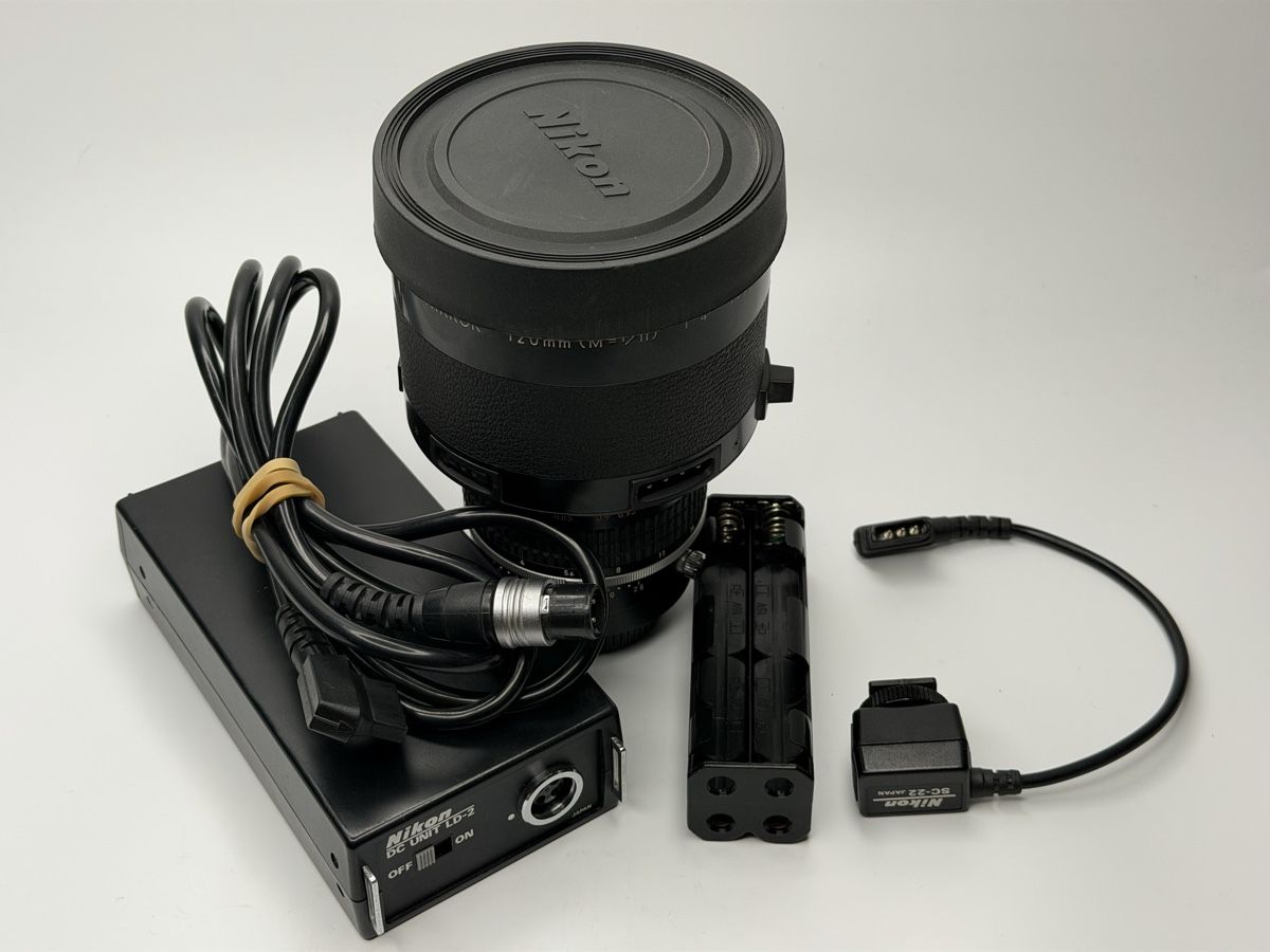 Nikon Obiettivi: Nikkor 120mm Super Makro Portrait Objektiv mit Ringblitz – Usato da zuchwil venduto da solotin74 4