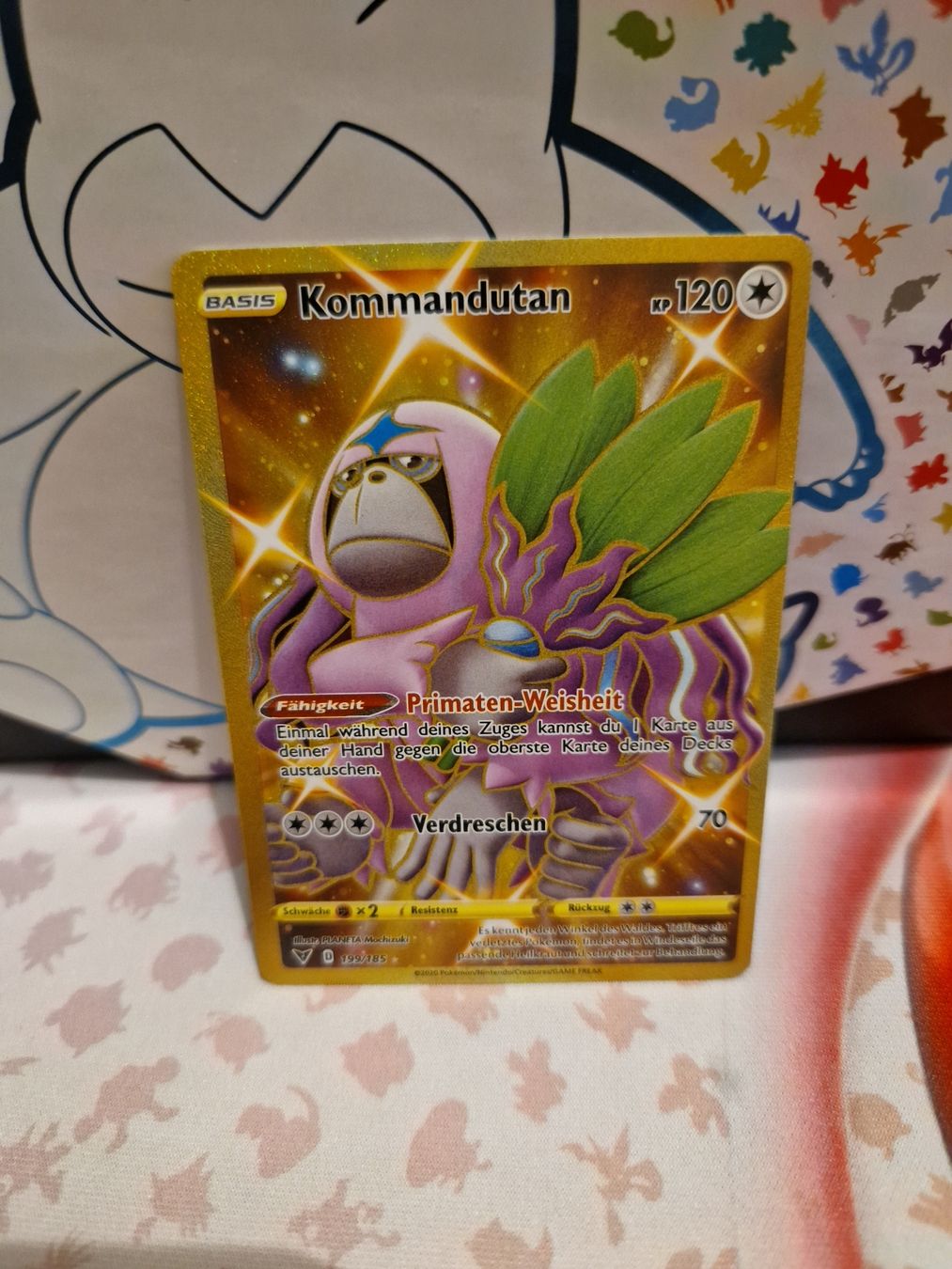 Pokémon Sammelbilder & Trading cards: Kommandutan - DE NM – Neu (gemäss Beschreibung) aus Wangen b. Olten von shlem 1