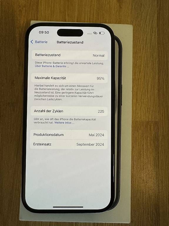 Apple Handys / Smartphones: iPhone 15, Schwarz 128GB – Gebraucht aus Laufen von ber_97kt 3