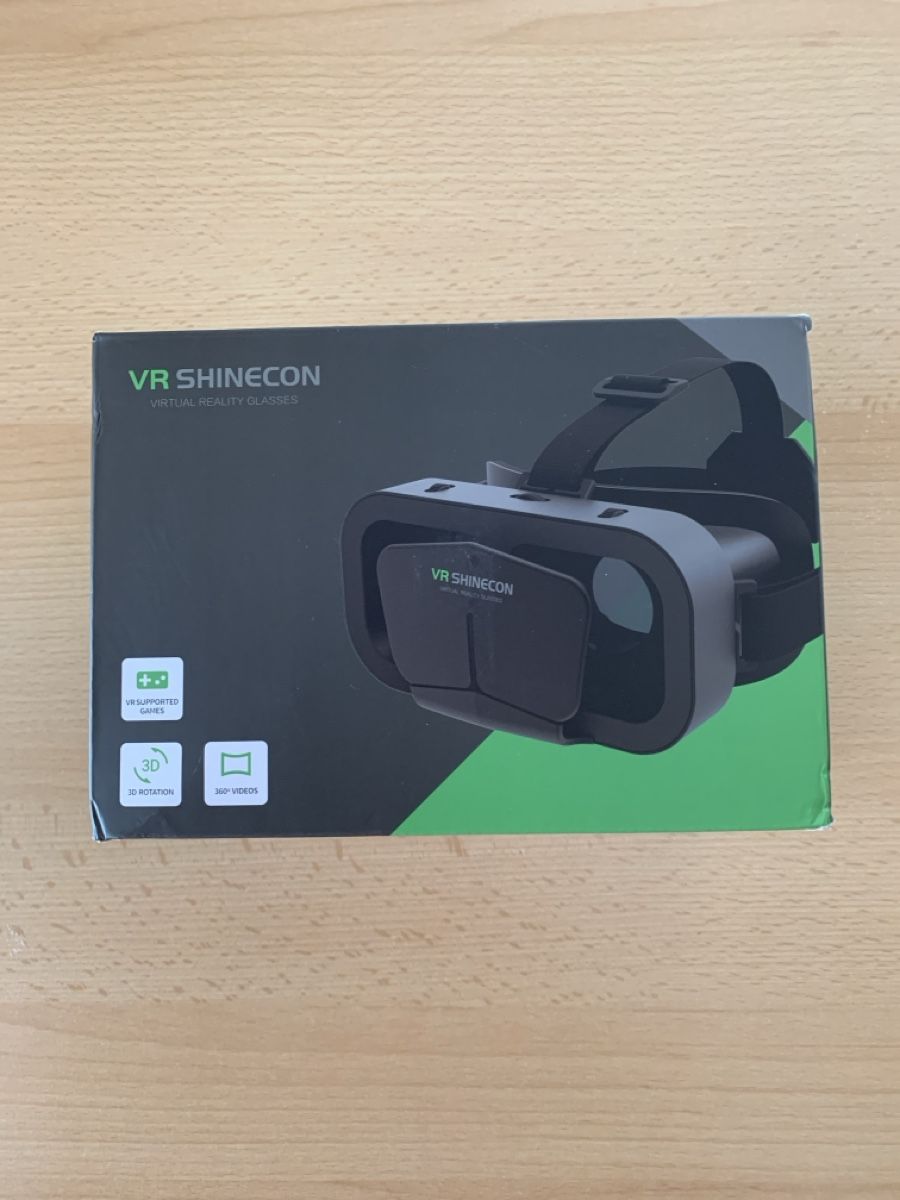 Casco VR: VR Shinecon Virtual Reality Brille – Nuovo e nell'imballaggio originale da Biel/Bienne venduto da SwissThirdLife