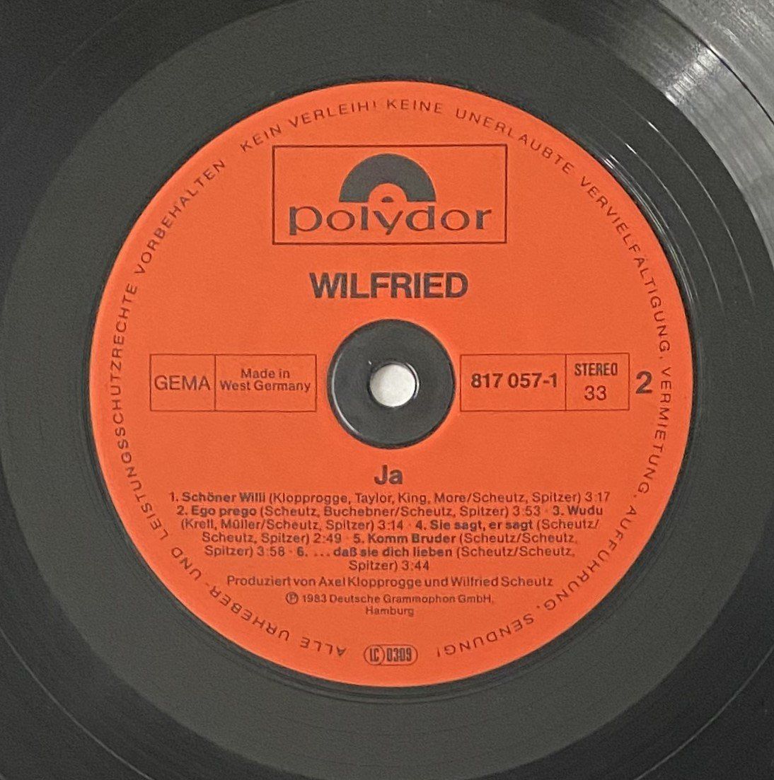 Schallplatten: Wilfried, Ja – Gebraucht aus Flums von Empe1 5