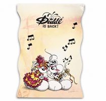 Diddl Block „Diddl is Back!“ – Musik-Motiv – originalverpack