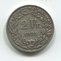 2 Franken 1921