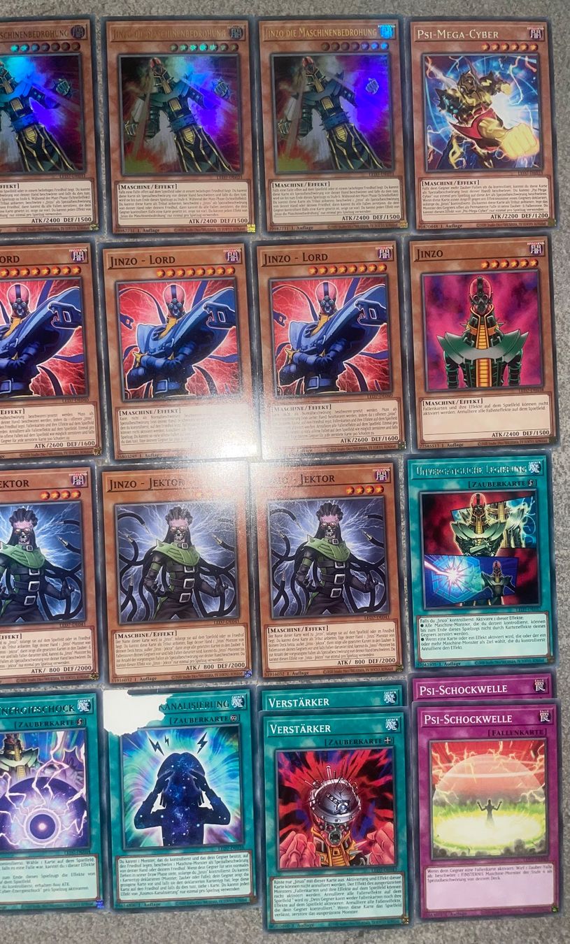 Yugioh Carte collezionabili: YuGiOh Jinzo Deck – Usato da Altstätten SG venduto da ChangeMaker 2