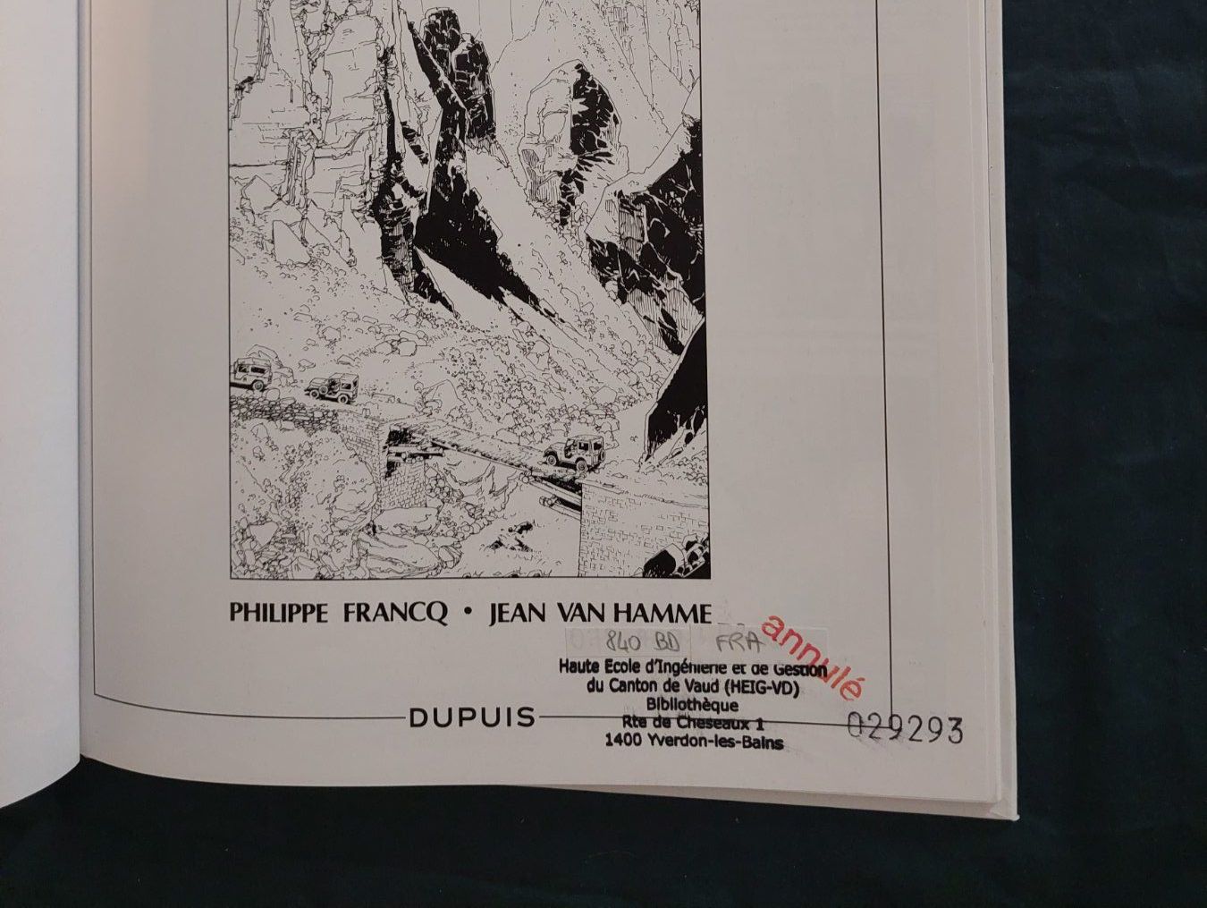 Fumetti: Largo Winch T.7 La Forteresse De Makiling BE+ – Usato da Genève venduto da Blu_BD 2